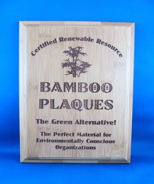 Bamboo Plaques